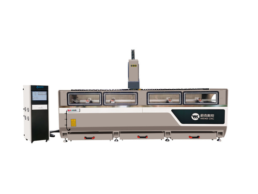 أجهزة معالجة CNC الباب النافذة على ملف الألومنيوم للعمل CNC الحفر الطحن
