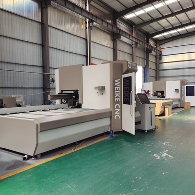 6500ملم CNC المعدات الألومنيوم مركز القطع ل 45 90 درجة نافذة الباب والحائط الستار آلة