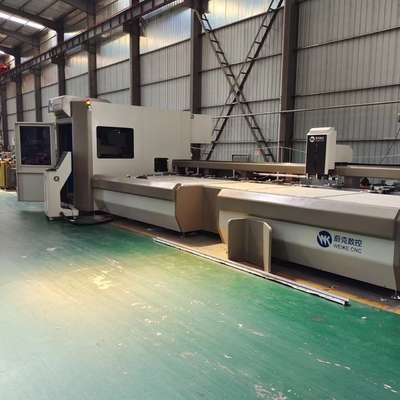 6500ملم CNC المعدات الألومنيوم مركز القطع ل 45 90 درجة نافذة الباب والحائط الستار آلة