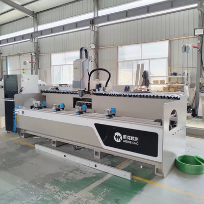 ملف الألومنيوم مراكز التصنيع CNC الآلي CNC حفر طحن آلة العمل مع طول 3000mm