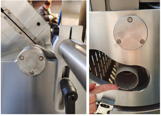 600mm CNC رأس مزدوج Mitre رأس لقطع ملفات تعريف الألومنيوم على النوافذ والأبواب تصنيع المصنع