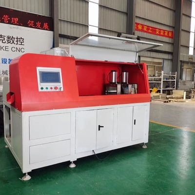 CNC زاوية الألومنيوم قطع رأس الآلي رأس قطع آلة