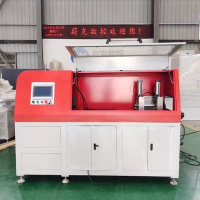 CNC زاوية الألومنيوم قطع رأس الآلي رأس قطع آلة