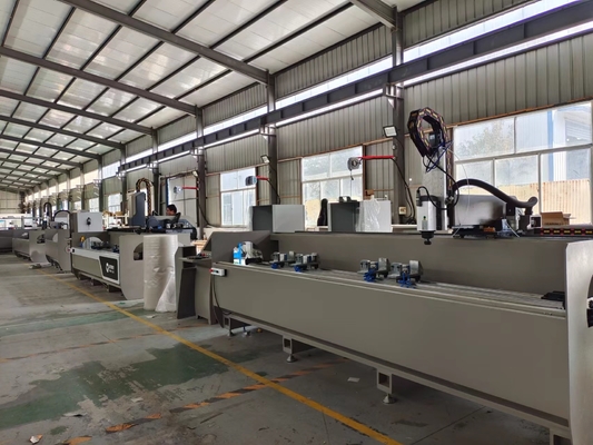 حفر CNC حفر حفر ثقوب طحن آلات فتحات للألومنيوم و UPVC باب النافذة