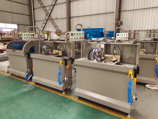 CNC الآلي Miter رأت زاوية جهاز قطع الاتصال للنوافذ الألومنيوم مع 500 رأت بالد