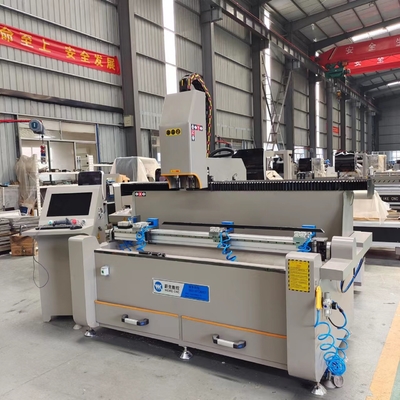 1.5m آلومنيوم CNC حفر طاحونة الآلة المستخدمة لإطار النافذة الألومنيوم