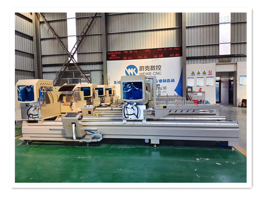 الحد الأقصى للقطع 4200mm الألومنيوم رأس مزدوج Miter رأس المبيعات