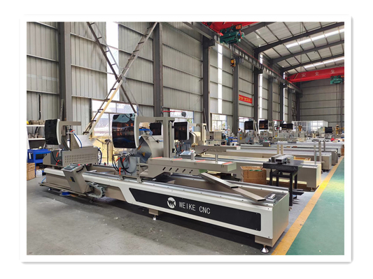 من الألومنيوم مرشح القطع مزدوج الرأس WJM-CNC-600*4200