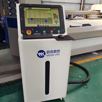 مركز قطع الألومنيوم CNC رأى أوتوماتيكية ألومنيوم نافذة الباب الستارة جدار قطع آلة