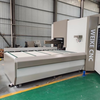 واحد رأس CNC الألومنيوم القطع المركز رأس للصناعة الألومنيوم الستار الجدار 45 و 90 زاوية القطع