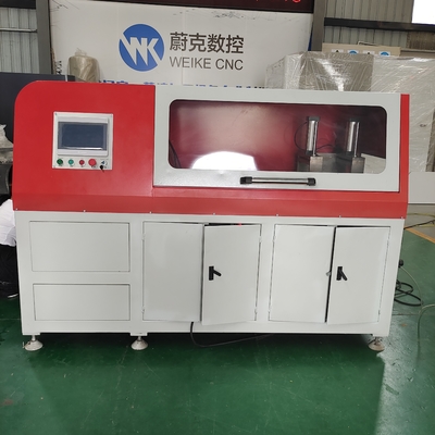 الصناعية الألومنيوم الرأس الواحد CNC القطع رأس آلة التغذية التلقائية مع 500mm شفرة رأس