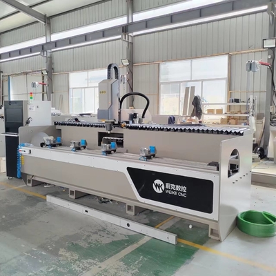 آلومنيوم CNC آلة ثقب لباب النافذة 3200mm 3000mm 3 محور مركز التصنيع CNC مع 6 متغير الأدوات