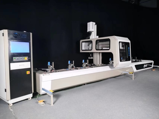 مركز تصنيع CNC ذو 4 محاور أفقية للألمنيوم للحفر والطحن للألمنيوم