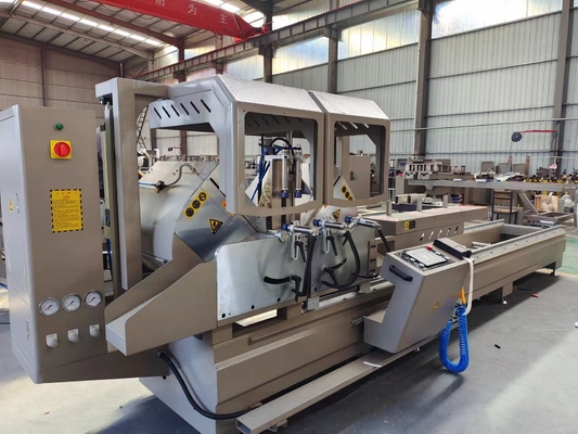 550mm CNC الرأس المزدوج رأس مزدوج قطعة آلومنيوم