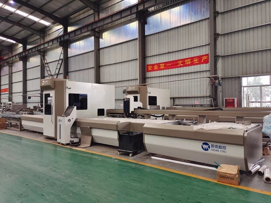 آلة ألومنيوم نافذة الباب آلة CNC لقطع الألومنيوم