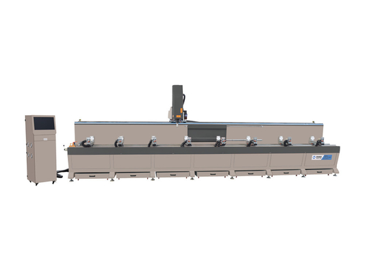 مركز التصنيع ثلاثي المحور CNC لملفات الألومنيوم مساحة العمل 7000mm للطول