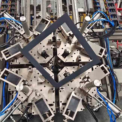 4 رأس CNC زاوية محطم للأسلاك للألومنيوم الأبواب والآلات